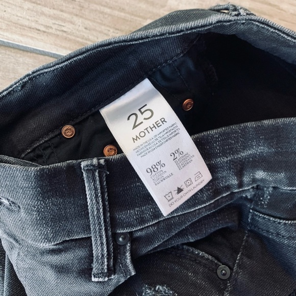 • MOTHER • The Looker Denim Jeans in Destroyed Ride • SZ 25 • Retail $238 - Picture 15 of 15